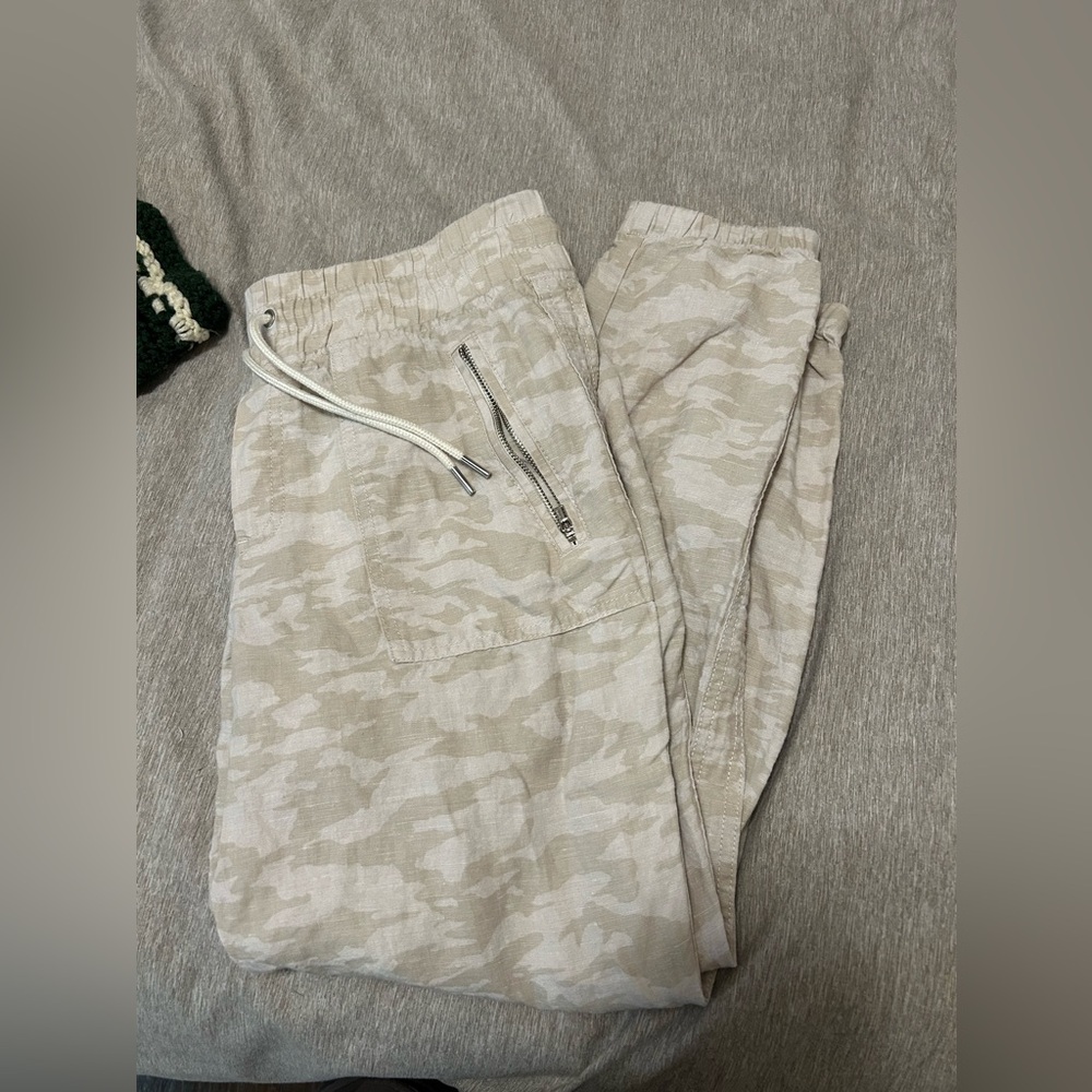 Athleta linen joggers